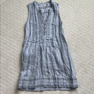 Faherty Isha Washed Linen Dress